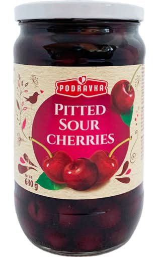 Podravka Pitted Sour Cherries 680g
