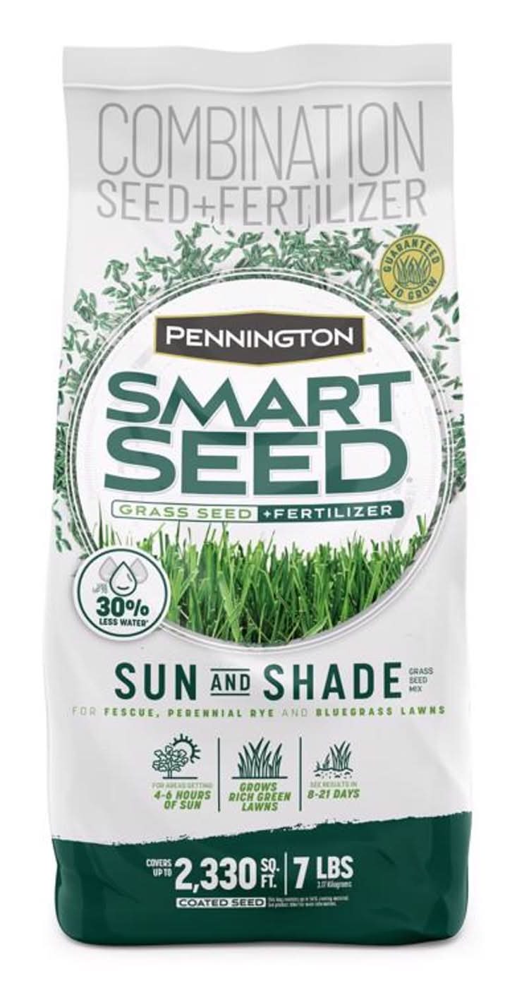 Pennington Smart Seed Mixed Full Sun/Medium Shade Grass Seed 7 Lb