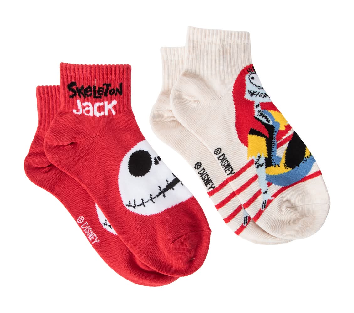 Juniors Licensed Socks 5-Pairs Red