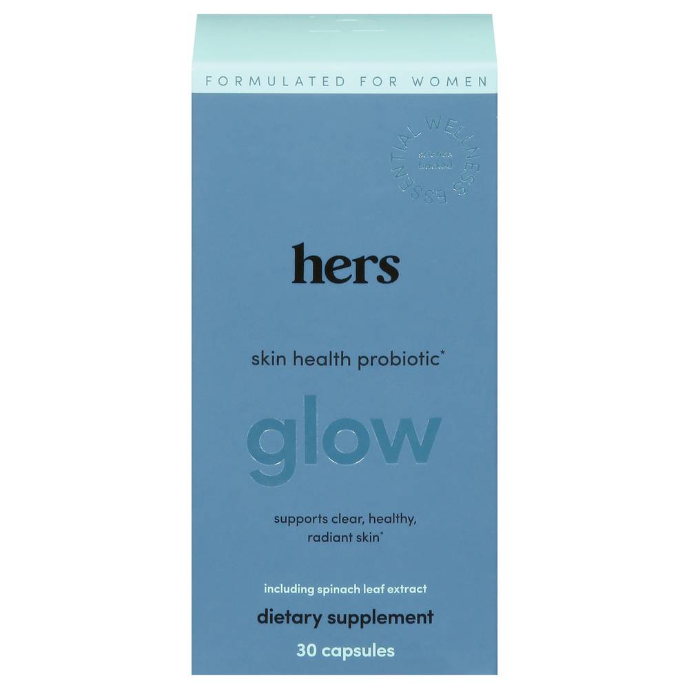 Hers Glow Skin Health Probiotic (30 ct)