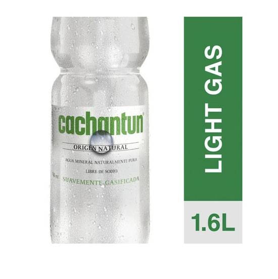 Cachantun - Agua mineral light gas - Botella 1.6 L