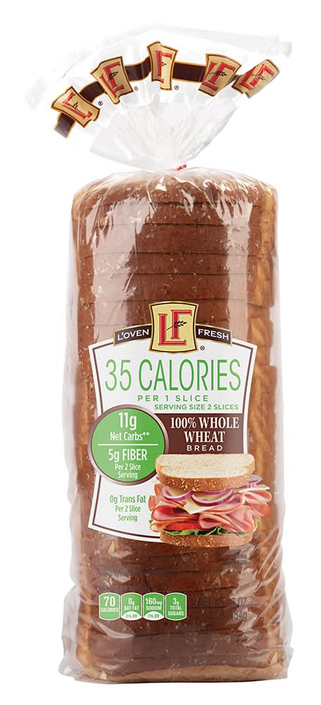 L'oven Fresh 100% Whole Wheat Bread (16 oz)