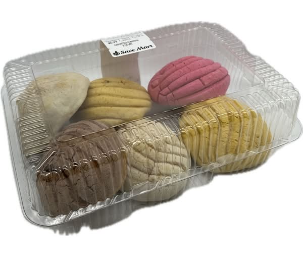 Assorted Conchas, 6 Count