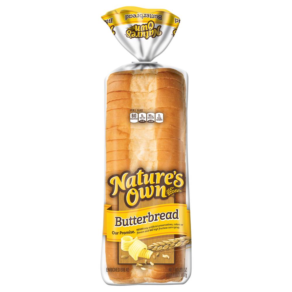 Nature's Own Butter Bread Slices (20 oz)