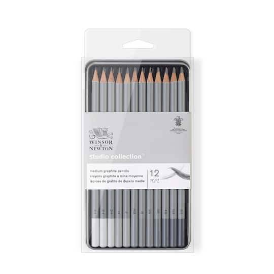 Winsor & Newton Studio Collection Graphite Pencil Tin Set