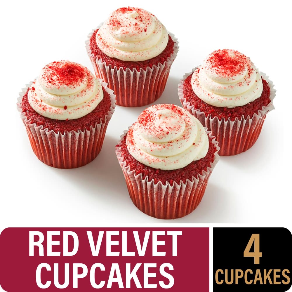 Private Selection Cupcakes, Red Velvet (11.7 oz, 4 ct)