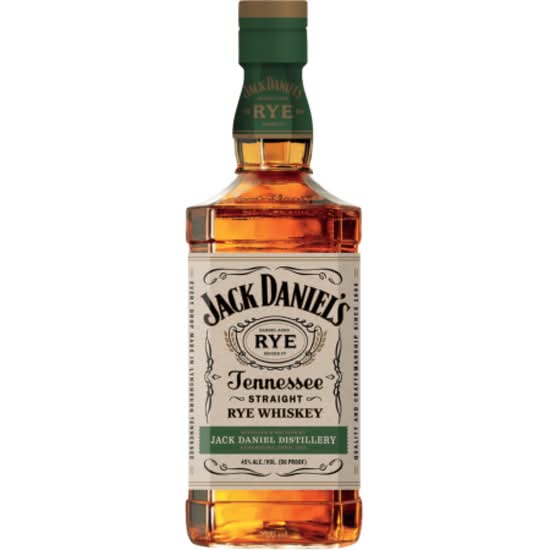 Jack Daniel's Tennessee Straight Rye Whiskey, 375 ml, 90 Proof