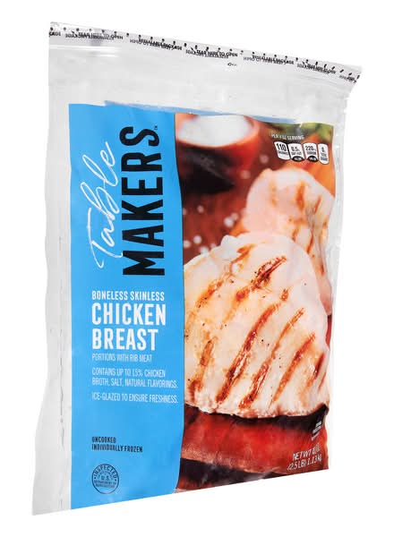 TableMakers Skinless Boneless Chicken Breast (40 oz)