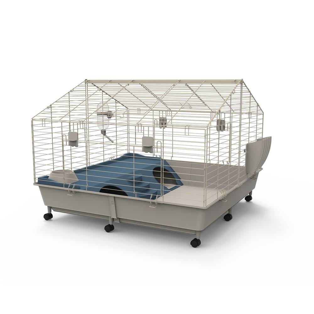 Full Cheeks™ Comfy Home & Hideaway Guinea Pig and Rabbit Habitat