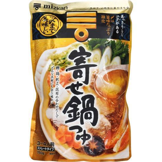 ミツカン ミツカン寄せ鍋つゆST 750g