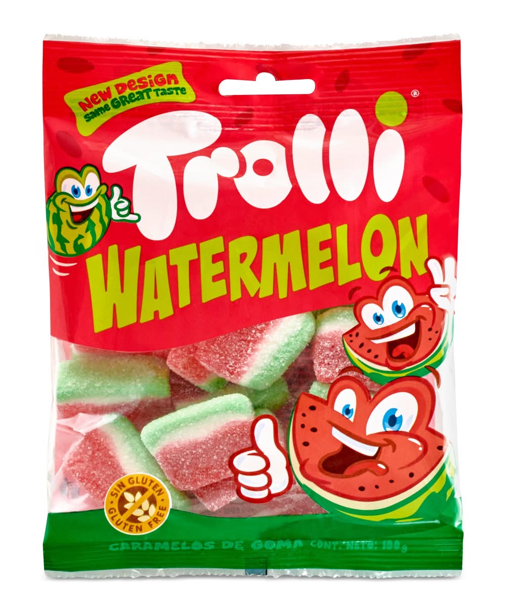 Golosinas Sandía Trolli Bolsa 100 G