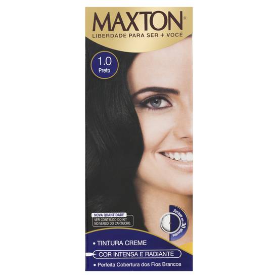 Embelleze kit de coloração creme 1.0 preto maxton (1 unidade)