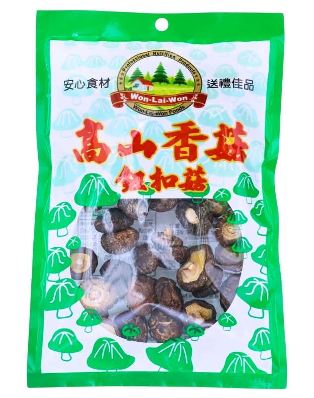 旺來旺 高山鈕扣菇 <50g克 x 1 x 1Bag包>