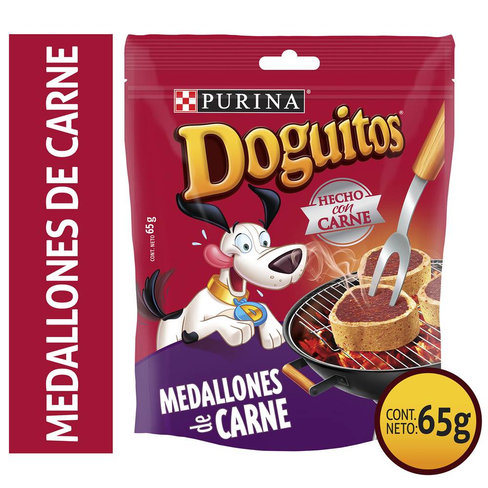 Doguitos snack sabor medallones de carne (sobre 65 g)
