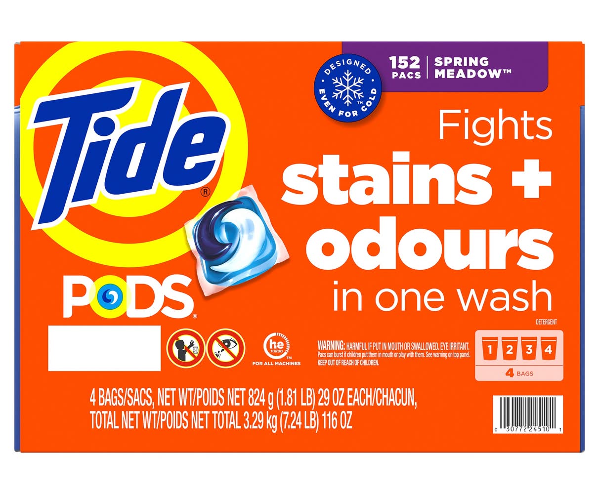 Tide Pods - Prairie Fleurie 152 Capsules