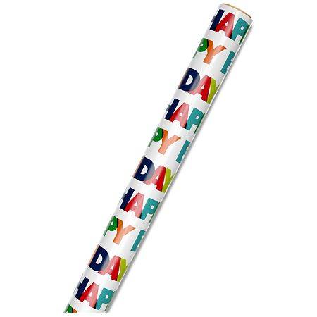 Hallmark Bold Happy Birthday Wrapping Paper