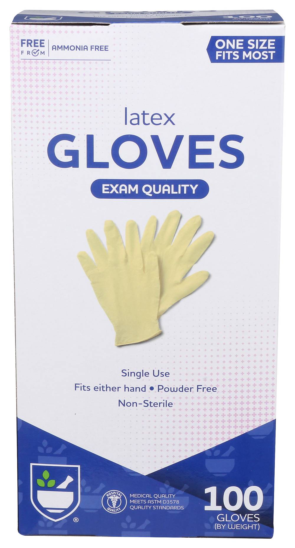 Rite Aid Latex Medical Gloves (100 ct)