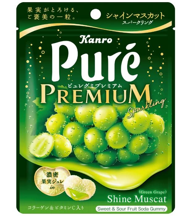 甘樂鮮果實軟糖Premium麝香葡萄