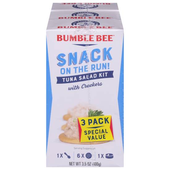 Bumble Bee Snack on the Run! Tuna Salad With Crackers (3.5 oz)