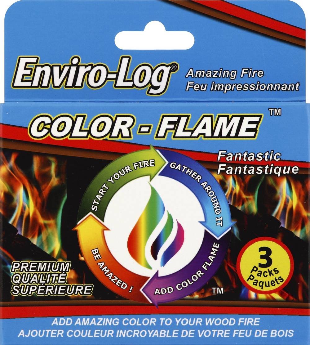 Enviro-Log Color-Flame