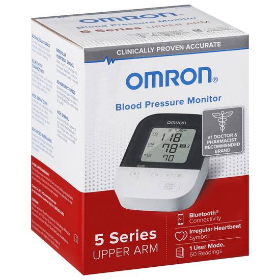 Omron Wireless Upper Arm Blood Pressure Monitor (white)