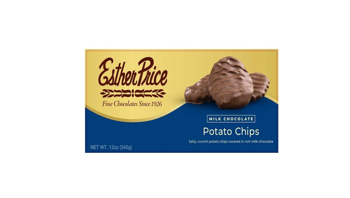 Chocolate Covered Potato Chips 12 oz