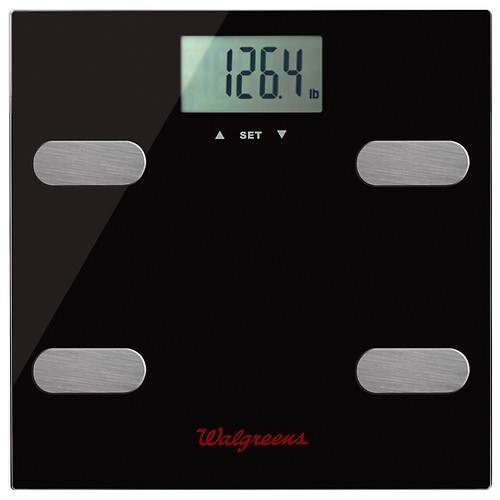 Walgreens Digital Glass Scale With Body Analysis Features - 1.0 ea