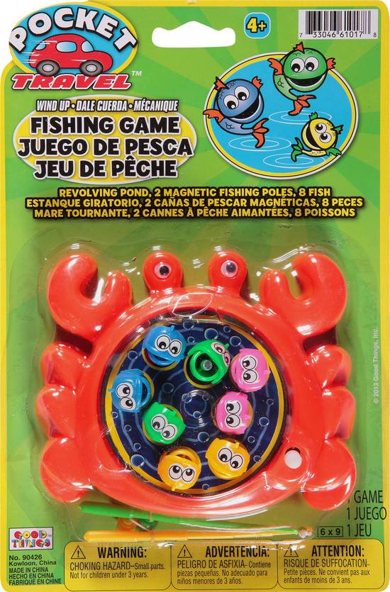 Pocket Travel Fishing Game Toy
