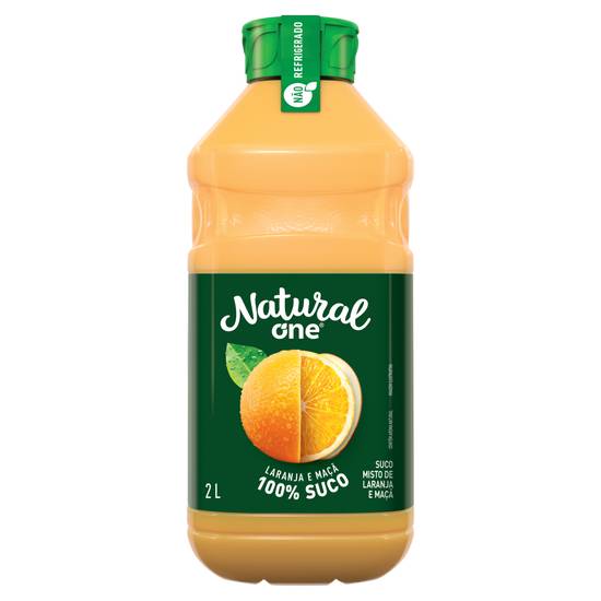 Natural one suco misto de laranja e maçã  (2 l)