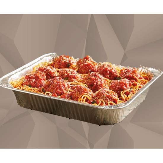 Spaghetti with Meatballs Catering