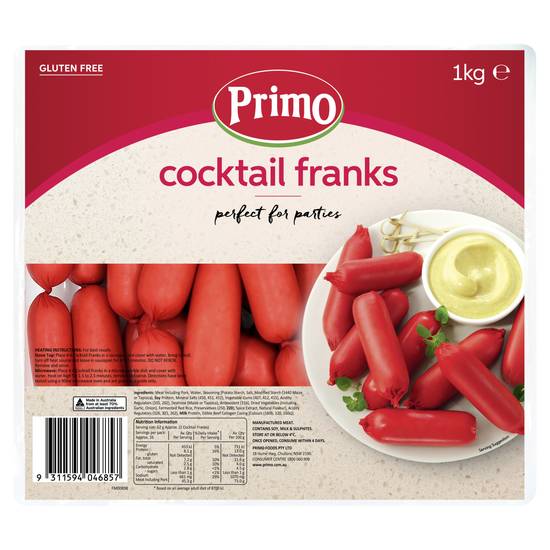 Primo Cocktail Frankfurts 1 kg