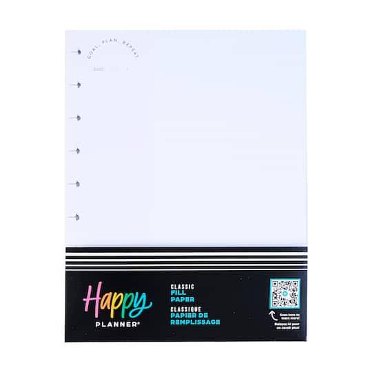 The Happy Planner Classic Fill Paper, 7" x 9.25"