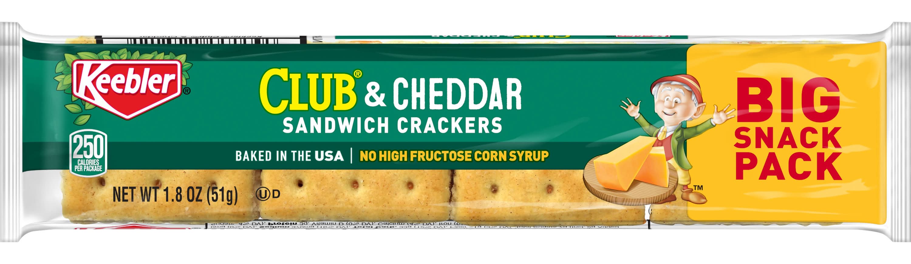 Keebler Club & Cheddar Sandwich Crackers (1.8 oz)
