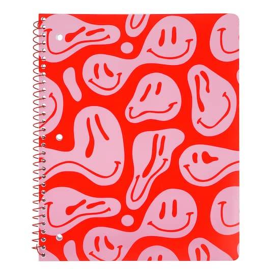 8.5" X 10.5" Red Face Spiral Bound Notebook By Artist'S Loft