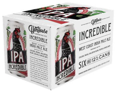 Henhouse Incredible Ipa Beer (6 x 12 fl oz)