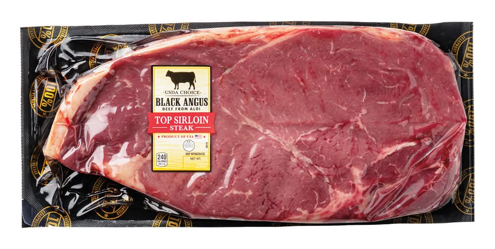 Black Angus Choice Beef Top Sirloin Steak