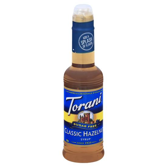 Torani Sugar Free Classic Hazelnut Syrup
