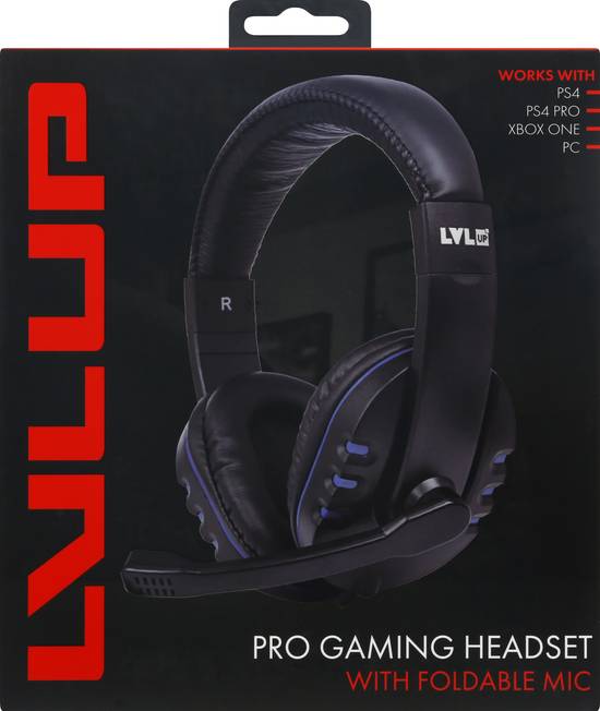 Lvlup Pro Gaming Headset With Foldable Mic (1 ct)