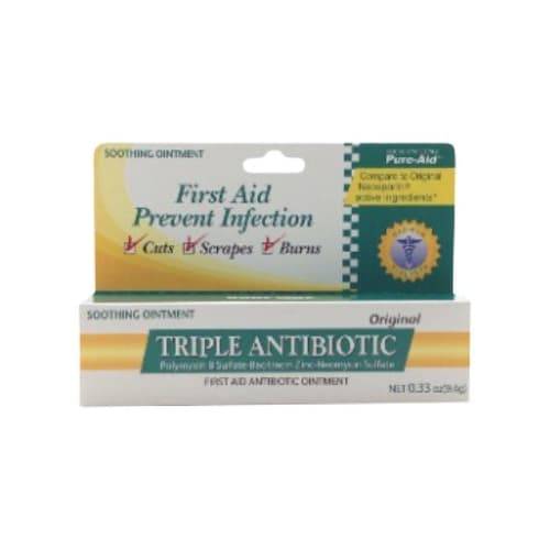 Pure-Aid Triple Antibiotic Ointment (0.3 oz)