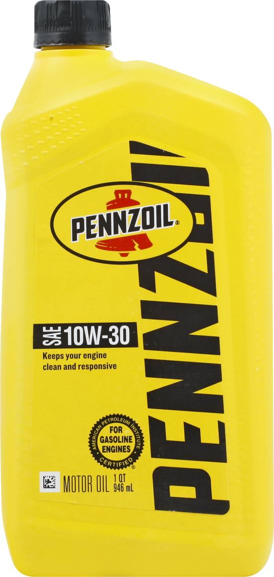 Pennzoil Sae 10w-30 Motor Oil