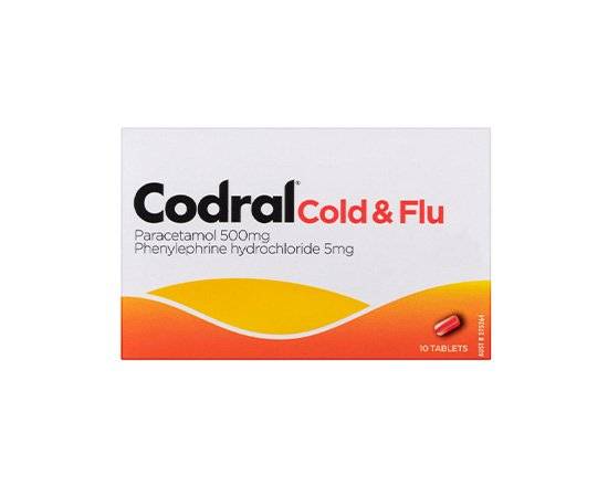 Codral Cold & Flu Tablets 10pk