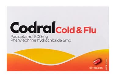 Codral Cold & Flu Tablets 10Pk