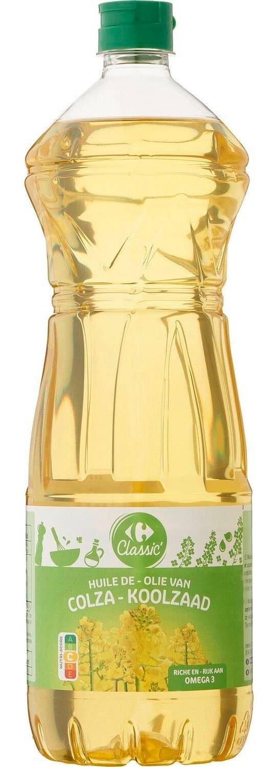 Carrefour Classic' - Huile de colza (1L)