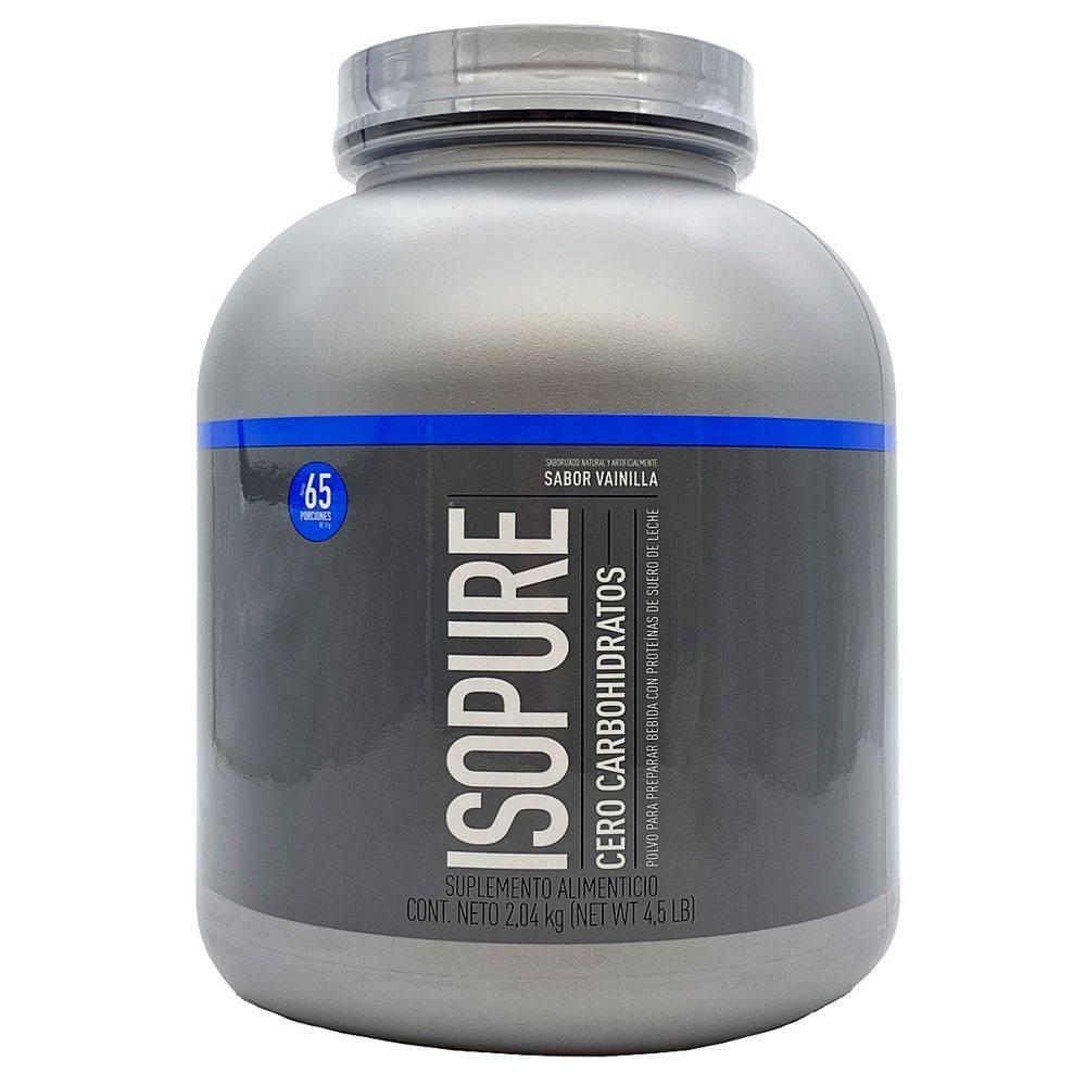 Isopure proteína en polvo (2.04 kg) (vainilla)