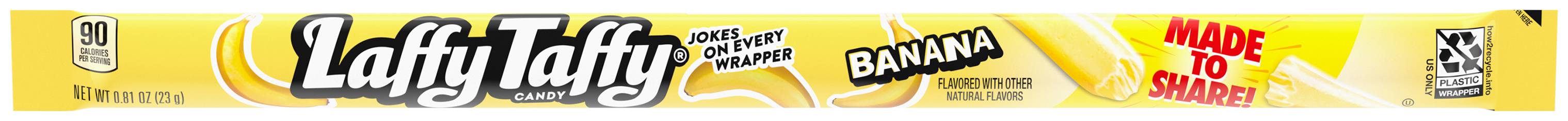 Laffy Taffy Rope Banana Candy (0.8 oz)