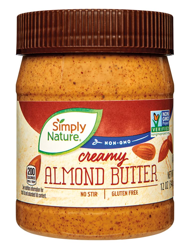 Simply Nature Creamy Almond Butter (12 oz)