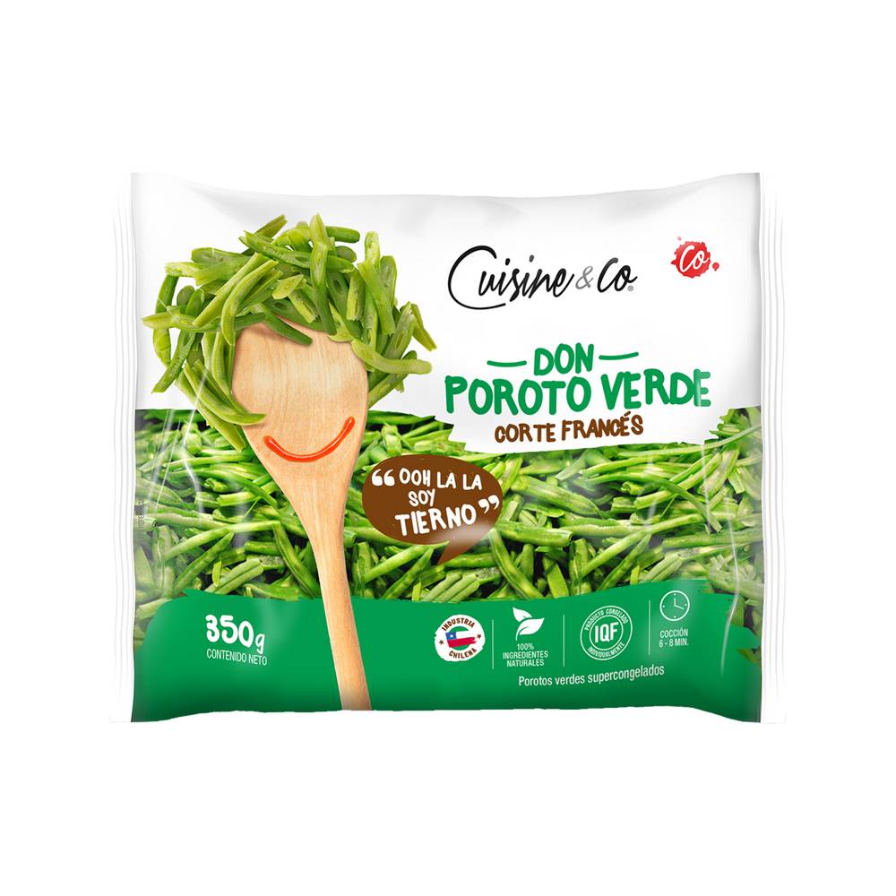 Cuisine & Co · Porotos verdes (350 g)