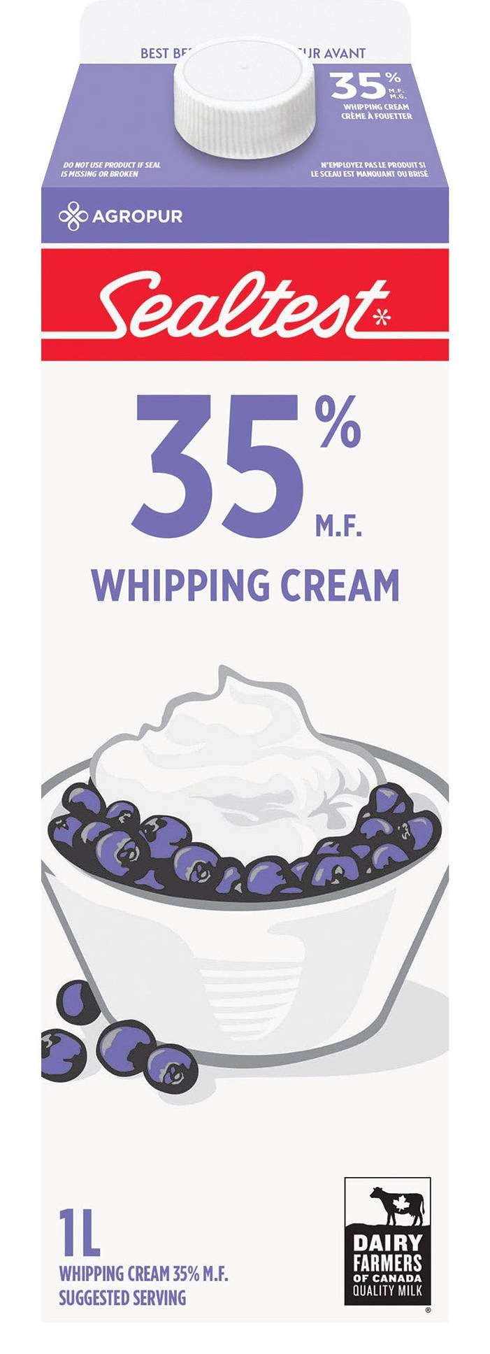 Whip Cream 1L Wcsl 14 Ecsl 25