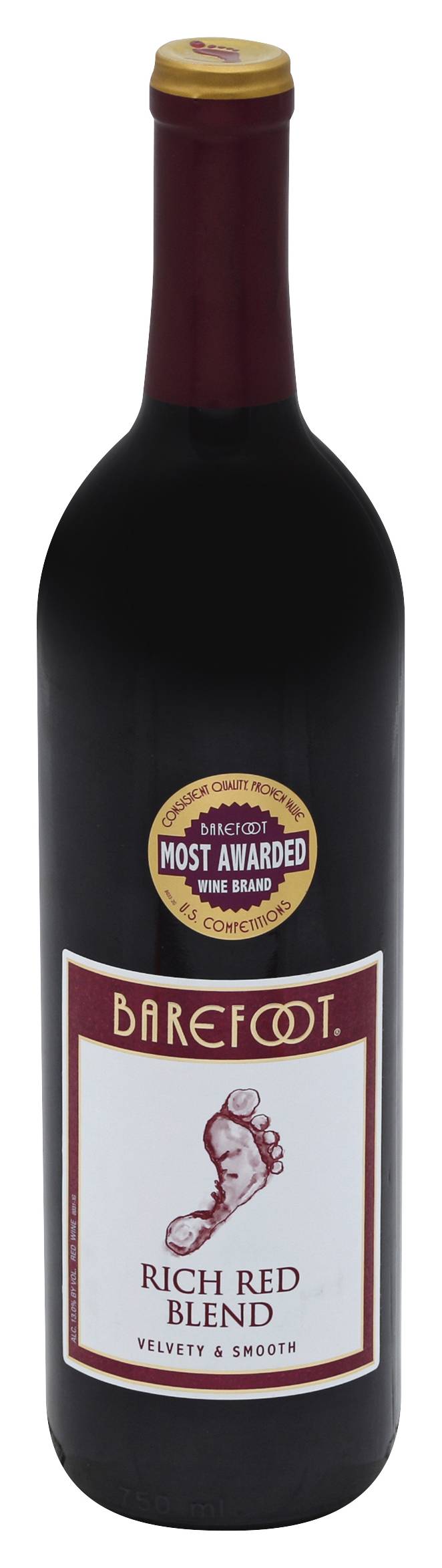 Barefoot California Rich Blend Red Wine (750 ml)