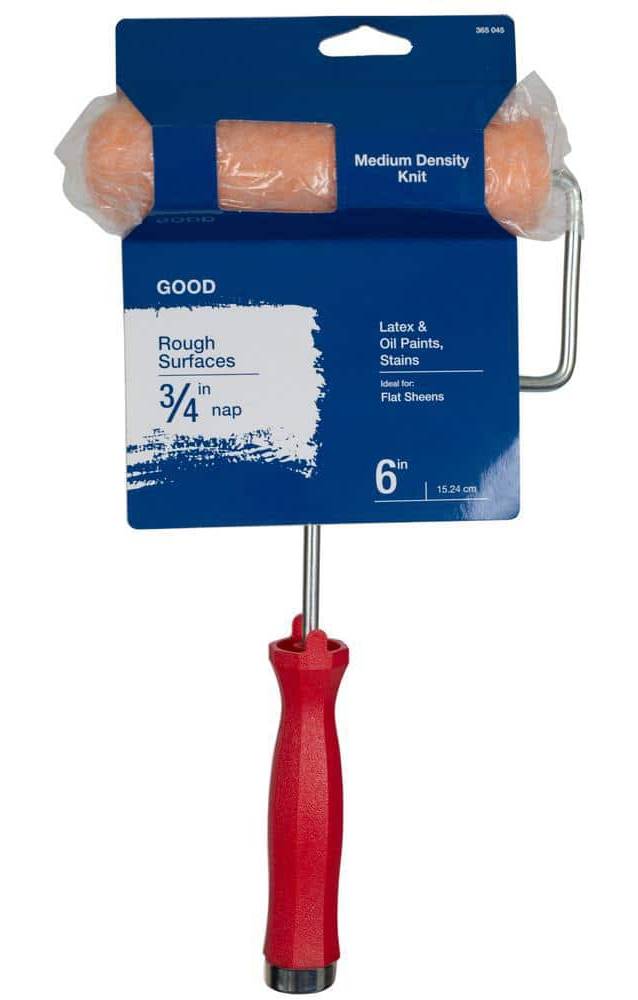 Polyester Knit Mini Paint Roller With Frame (6in.)